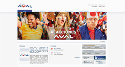 Desktop Screenshot of grupoaval.com